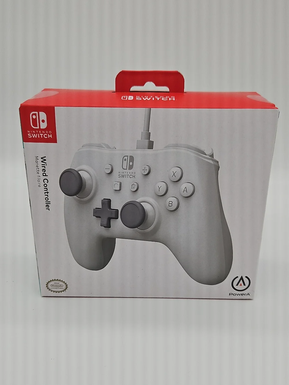 Nintendo Wired Controller - White and Gray BRAND NEW